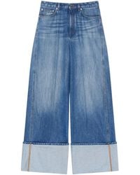 Givenchy - Turn-Up Hem Jeans - Lyst
