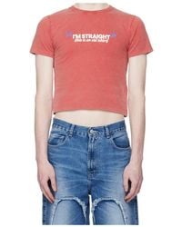 Carne Bollente - Crew Neck Short-Sleeved T-Shirt - Lyst