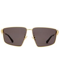 Bottega Veneta - Bv F Aviator Slim Sunglasses - Lyst