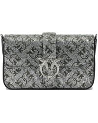 Pinko - Love One Slouchy Baby Crossbody Bag - Lyst