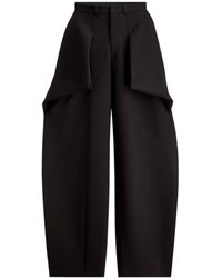 Dior - Wool-Blend Casual Trousers With Belt Loops - Lyst