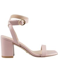 Stuart Weitzman - Open-Toe Ankle Strap Sandals - Lyst