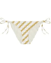 Versace - Pattern Printed Swim Bottoms - Lyst