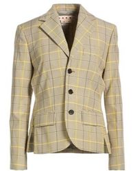 Marni - Blazer Virgin Wool, Polyester - Lyst