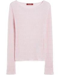 Max Mara - Studio Mstpedone Knitted Jumper - Lyst