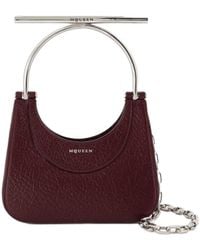 McQueen - Mini Cross-Bar Tote Bag - Lyst
