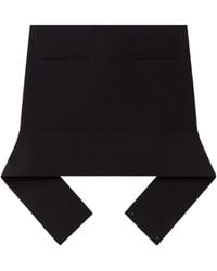 Courreges - Belted Mini Skirt - Lyst