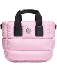 Moncler - Caradoc Water-Repellent Micro Tote Bag - Lyst