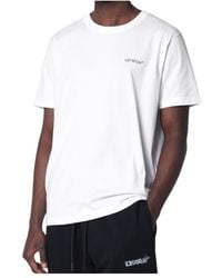Off-White c/o Virgil Abloh - Cloud Arrow Crewneck T-Shirt - Lyst