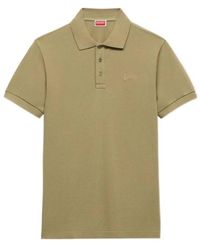 KENZO - Signature Embroidered Slim Polo Shirt - Lyst