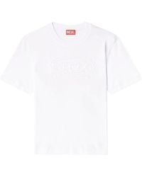 DIESEL - T-Adjust-Bigoval Embossed Oval D T-Shirt - Lyst