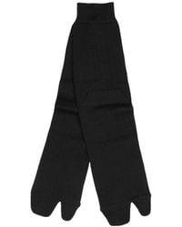 Maison Margiela - Ribbed Tabi Socks - Lyst