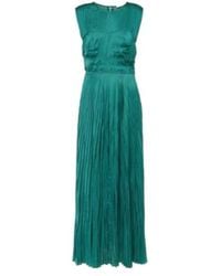 Ulla Johnson - Delia Pleated Satin Gown - Lyst