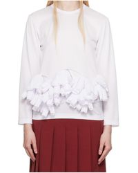 Comme des Garçons - Crew Neck Long Sleeve Top - Lyst