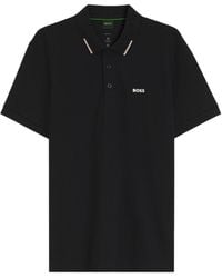 BOSS - Minimalist Shortsleeve Polo Shirt - Lyst