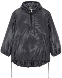 Saint Laurent - Saint Logo Embossed Drawstring Jacket - Lyst