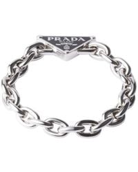 Prada - Chain Bracelet - Lyst