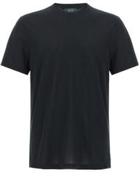 Zanone - Crew Neck T-Shirt - Lyst