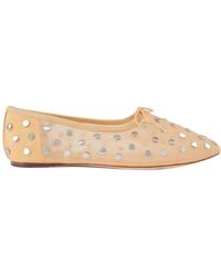 Loeffler Randall - Embellished Mesh Ballet Flats - Lyst