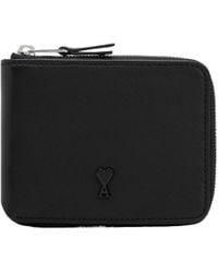 Ami Paris - Ami Ami De Coeur Compact Wallet - Lyst