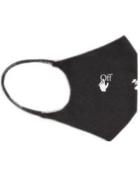 Off-White c/o Virgil Abloh - Hands Off Logo Face Mask - Lyst