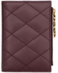 Saint Laurent - Cassandre Bijou Bi-Fold Wallet - Lyst