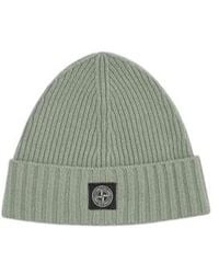 Stone Island - Kids Wool Beanie - Lyst