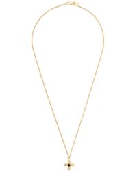 Emanuele Bicocchi - Badges And Crystal Necklace - Lyst