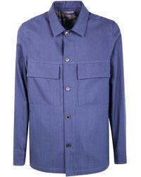 Paul Smith - Wool Shirt Jacket - Lyst