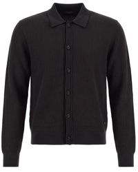 BOSS - Logo-Patch Shirt - Lyst