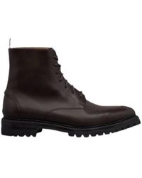 Thom Browne - Almond-Toe Leather Ankle Boots - Lyst