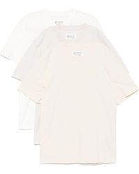 Maison Margiela - 3 Pack Crewneck T-Shirt - Lyst