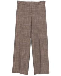 Circolo 1901 - Tailored Check Pants - Lyst