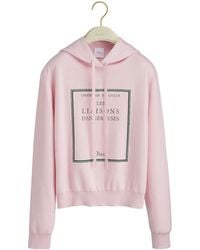 Dior - Book Cover Hooded Sweatshirt - Lyst