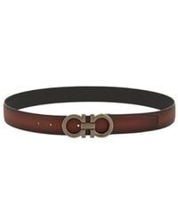 Ferragamo - Ferragamo Eyewear Reversible Gancini Belt - Lyst