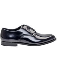 Doucal's - Round-Toe Lace-Up Oxford Shoes - Lyst