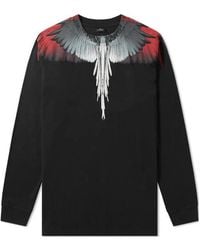 Marcelo Burlon - Printed Long-Sleeved T-Shirt - Lyst