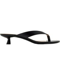 Stuart Weitzman - Round-Toe Flip-Flops High-Heeled Sandals - Lyst
