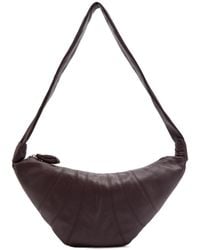 Lemaire - Croissant Medium Grained Leather Shoulder Bag - Lyst