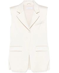 Patrizia Pepe - Sleeveless Blazer Jacket - Lyst