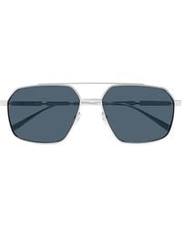 McQueen - Eyewear Pilot Frame Sunglasses - Lyst