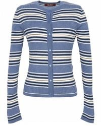 Max Mara - Long-Sleeve Knit Top - Lyst