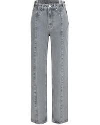 Ganni - Belt-Loop Jeans - Lyst