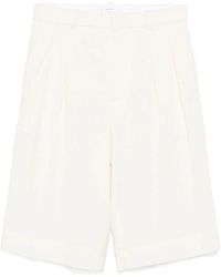 Wardrobe NYC - Pleated Detail Shorts - Lyst