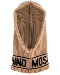 Moschino - Logo Knit Balaclava Hat - Lyst