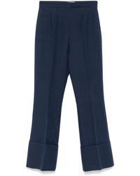 Valentino - High Waist Tailored Trousers - Lyst