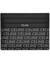 Celine - Logo Card Bag - Lyst