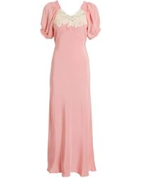 RIXO London - Short-Sleeved Dress - Lyst