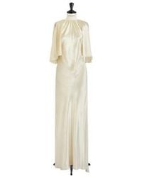 Dior - Fluid Silk Velvet Long Dress - Lyst