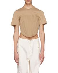 Dion Lee - Corset-Style T-Shirt - Lyst
